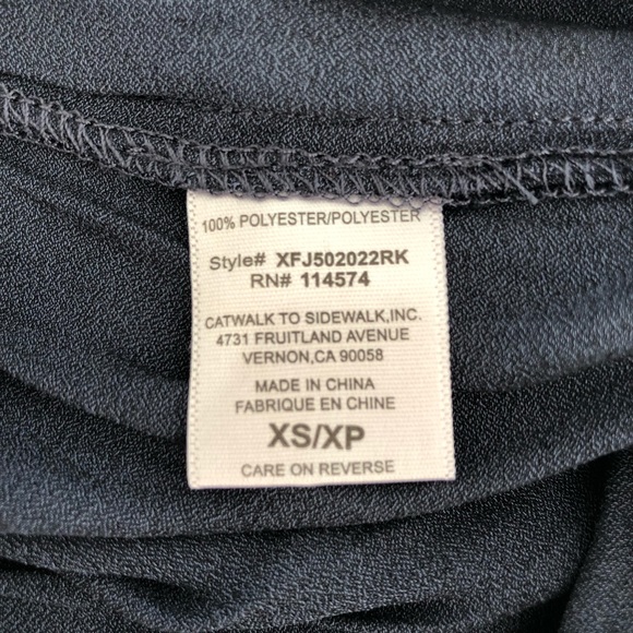 RO & DE Sheer Gauze Hi Lo Top - Picture 5 of 6